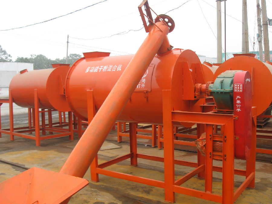 干粉混合機在市場中的地位