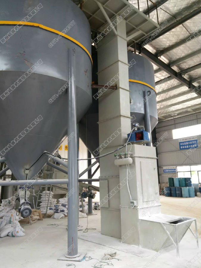 無塵物料提升機上料工藝儲存展示