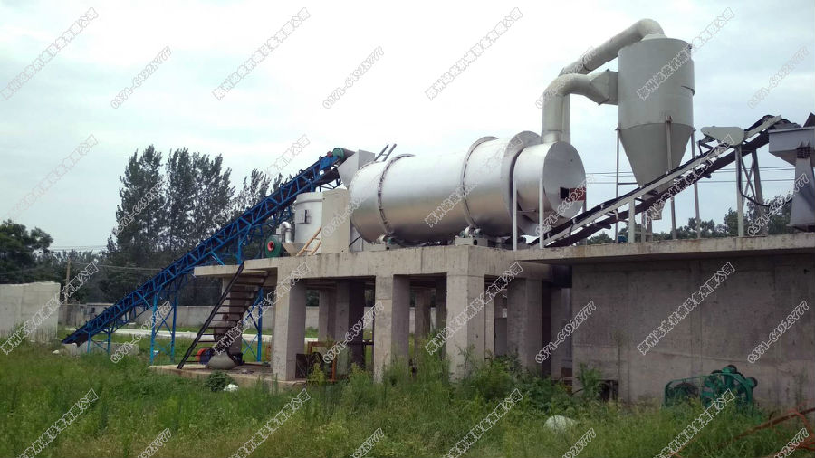 河沙烘干中旋風除塵器的運用