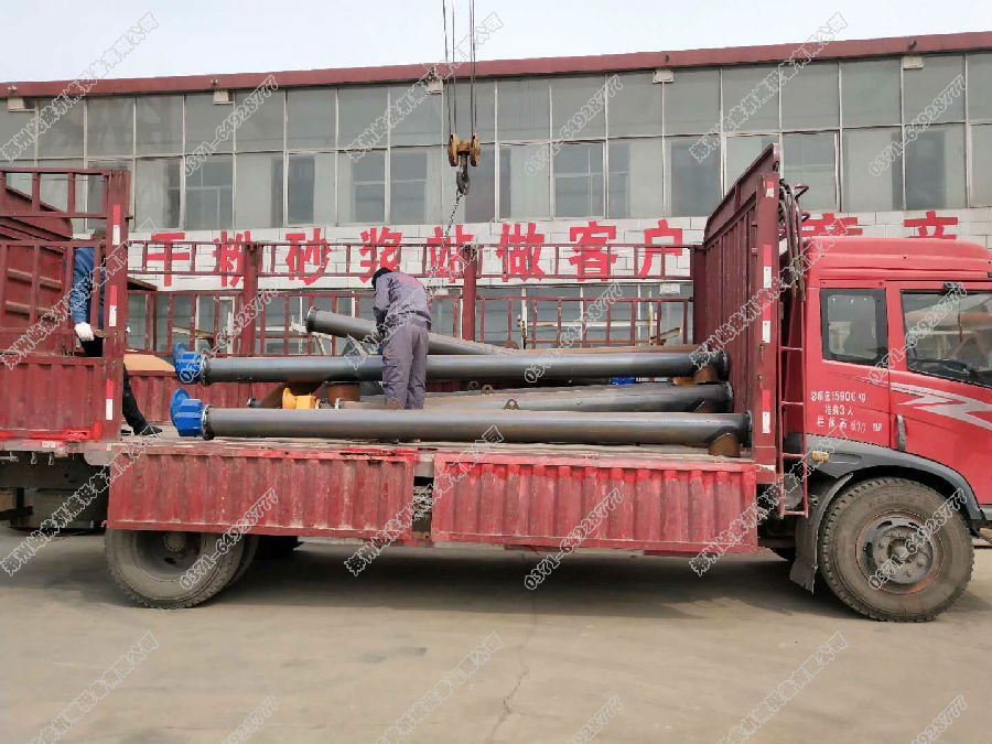 陜西西安市臨潼干粉砂漿生產(chǎn)線螺旋輸送機(jī)發(fā)貨