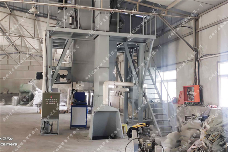 遼寧干混砂漿生產(chǎn)設(shè)備現(xiàn)場2