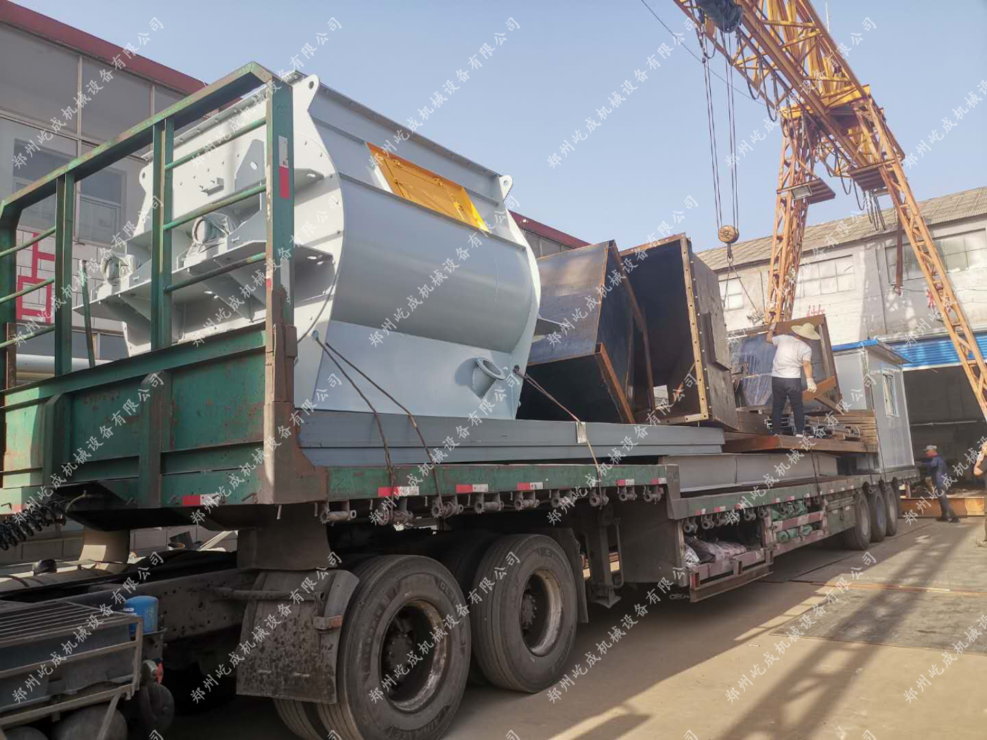 內(nèi)蒙古滿洲里20萬噸干粉砂漿站項目啟動