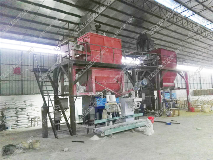 熱熔標(biāo)線涂料生產(chǎn)線配置圖1